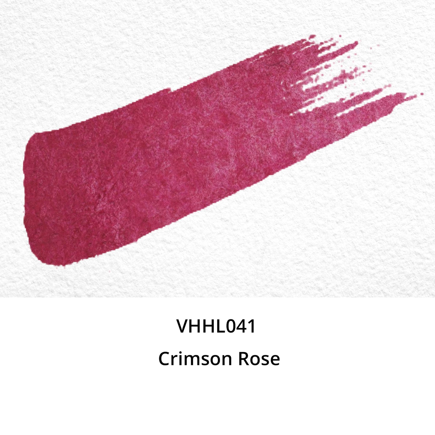 Aquarellfarben - Honig limitiert - Purpurrote Rose - VHHL041