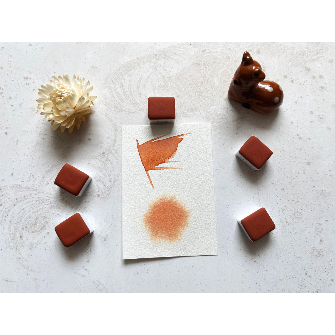 Aquarellfarben - Starter Limitiert - Rostorange - VH012