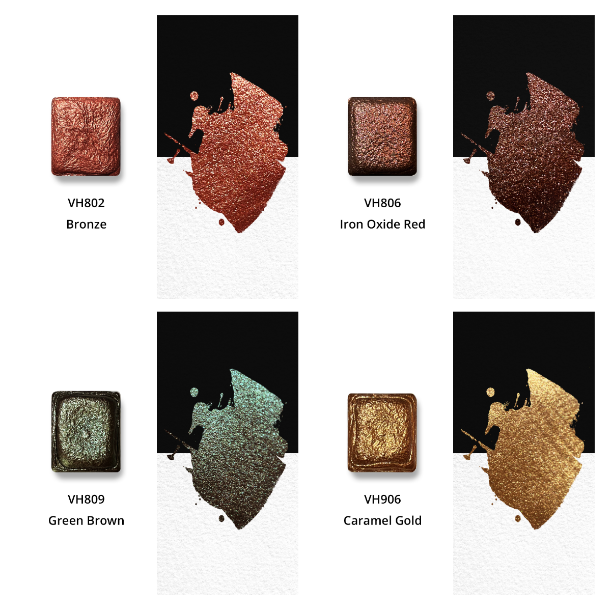 Watercolor Paints – Metallic Collector's Edition (24 colors) PE8