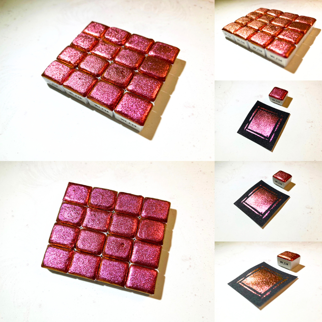 Watercolor Paints - Chameleon - Pink<>Orange - VHC14