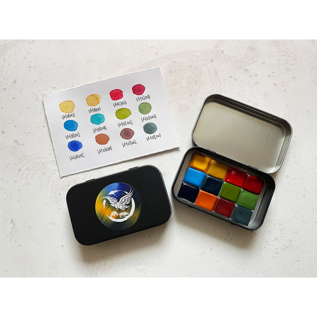 Golden Harmony – Honey Watercolor Edition (12 colors with box) H1
