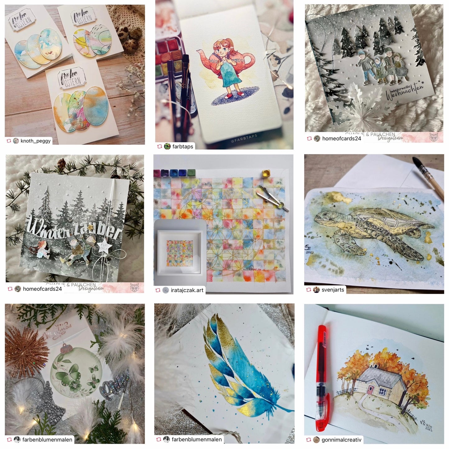 Summer Glow – Honey Watercolor Edition (12 colors with box) H10