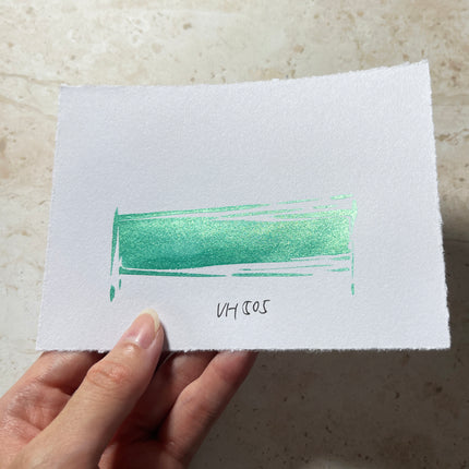 Handmade Watercolor Paints - Metallic - Green - VH505