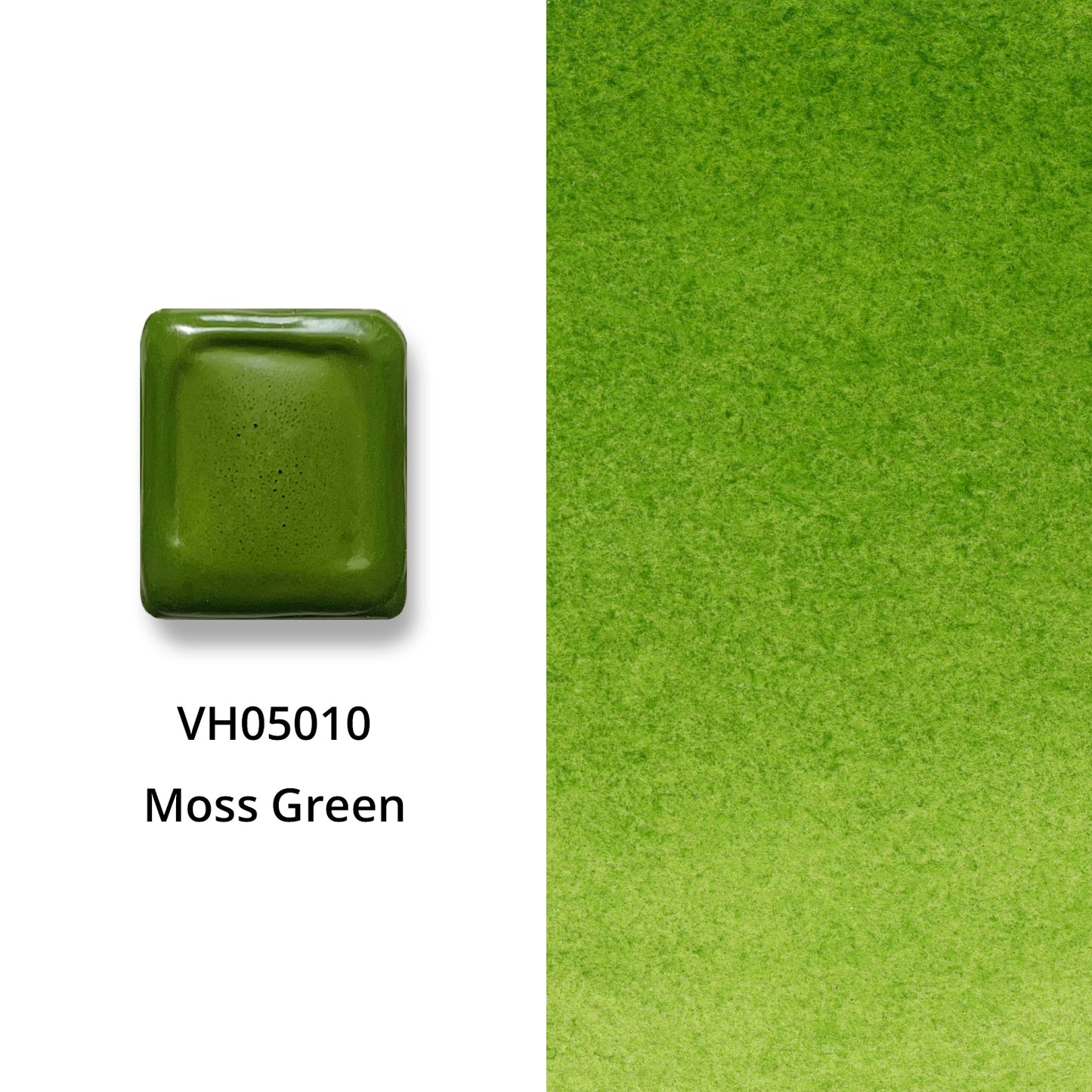 Watercolor Paints - Honey - Moss Green - VH05010