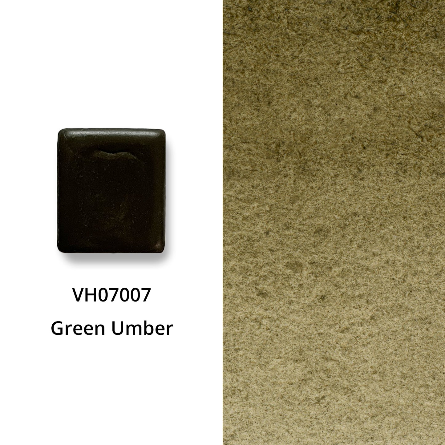 Watercolor Paints - Honey - Green Umber - VH07007
