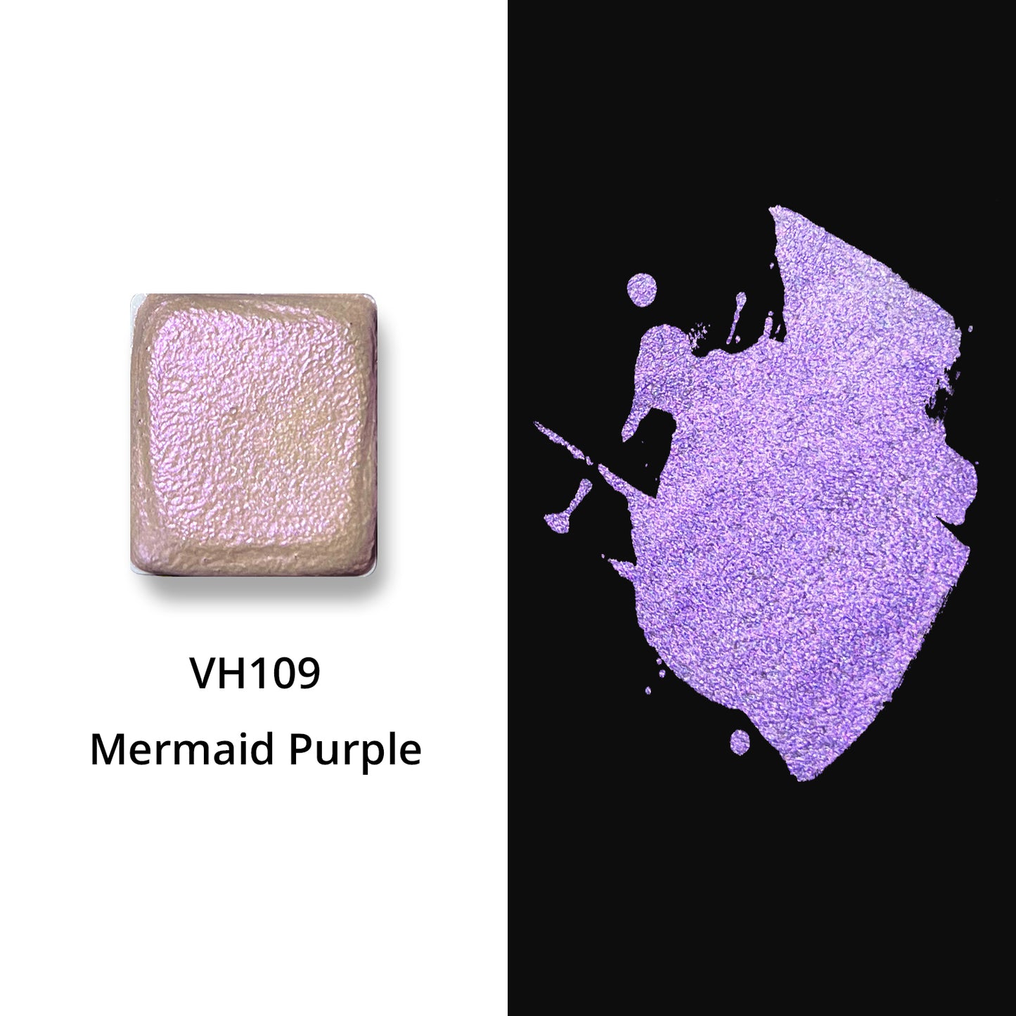 Watercolor Paints - Metallic - Mermaid Purple - VH109
