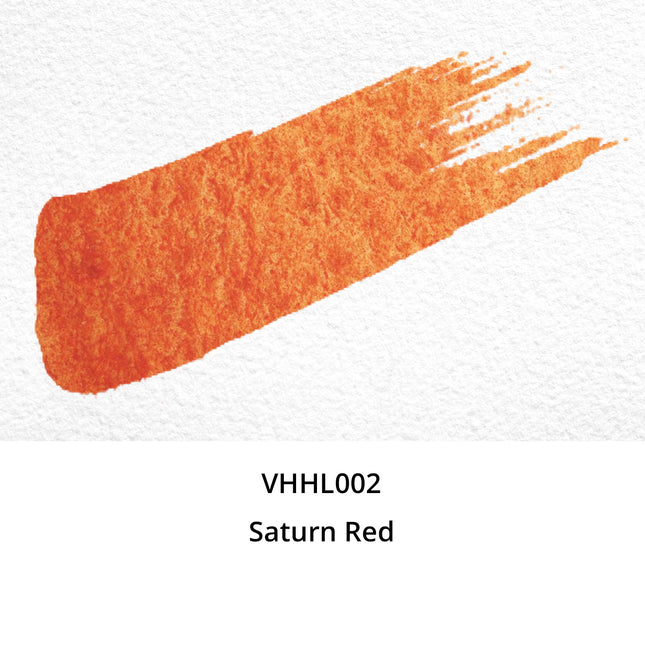 Handgemachte Aquarellfarben - Honig limitiert - Saturnrot - VHHL002