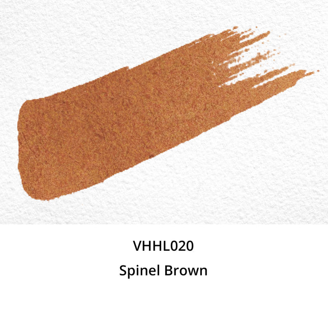Handgemachte Aquarellfarben - Honig limitiert - Spinell Braun - VHHL020