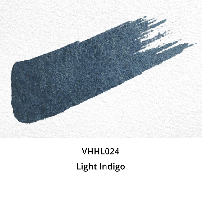 Handgemachte Aquarellfarben - Honig limitiert - Indigo hell - VHHL024