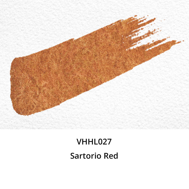 Handgemachte Aquarellfarben - Honig limitiert - Sartorio Rot - VHHL027