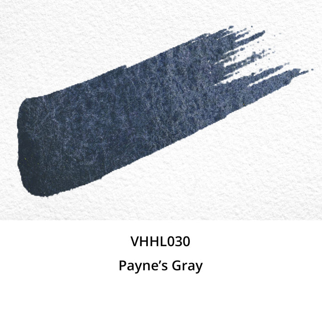 Handgemachte Aquarellfarben - Honig limitiert - Paynes Grau - VHHL030