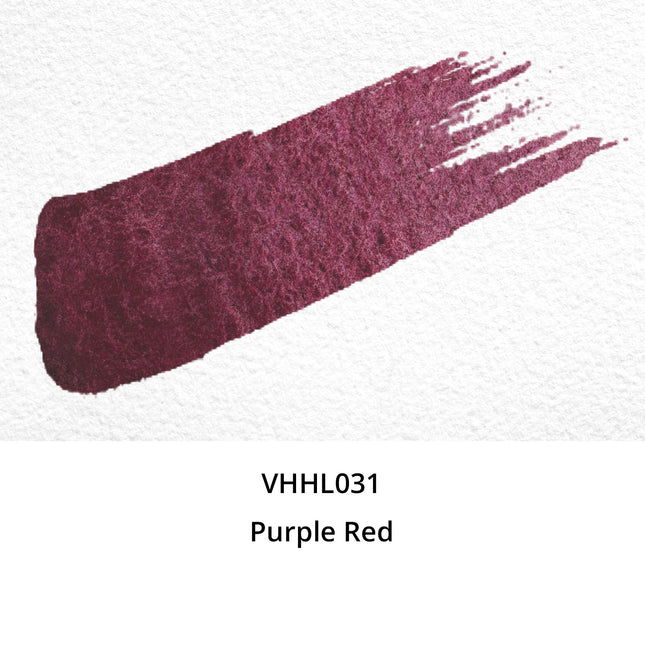 Handgemachte Aquarellfarben - Honig limitiert - Lila Rot - VHHL031