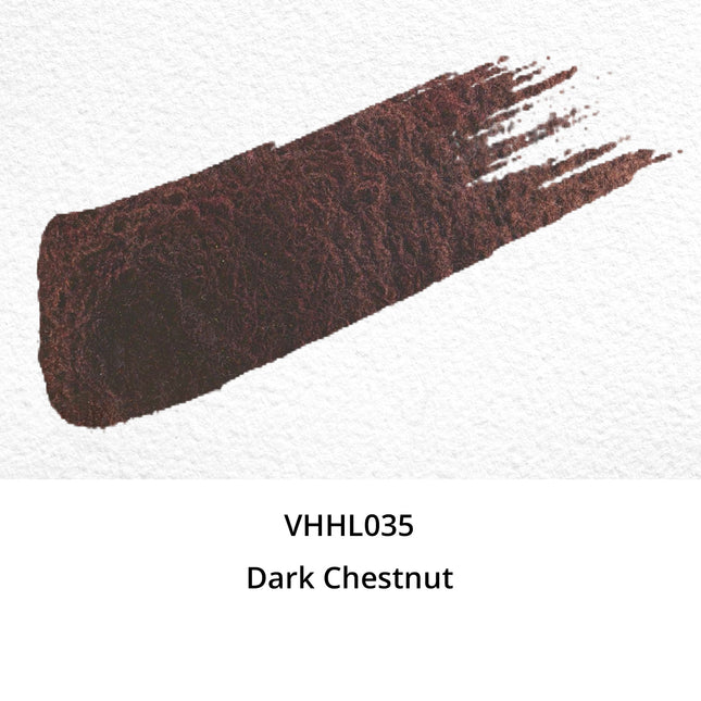 Handgemachte Aquarellfarben - Honig limitiert - Dunkelkastanie - VHHL035