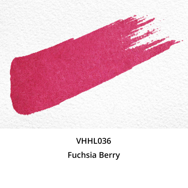 Handgemachte Aquarellfarben - Honig limitiert - Fuchsia Beere - VHHL036