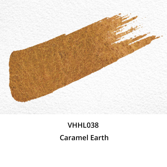 Handgemachte Aquarellfarben - Honig limitiert - Karamellerde - VHHL038