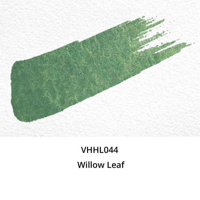 Handgemachte Aquarellfarben - Honig limitiert - Weidenblatt - VHHL044