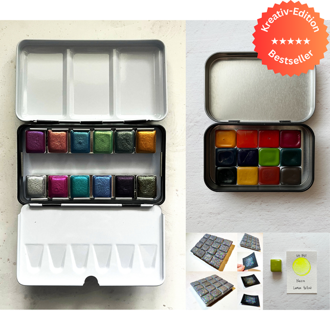 VHSS02 - VHaquarell Farbzauber Kreativ-Edition Bestseller-Bundle mit 26 Farben