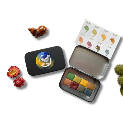 Aquarellfarben – Starter Edition (8 Farben mit Box) S11