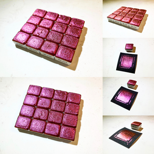 Watercolor Paints - Chameleon - Pink<>Coral Red - VHC13