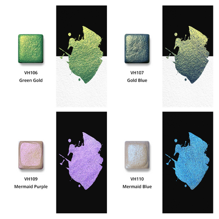 Aquarellfarben - Premium Edition - Metallic - Magic 24er - PE7