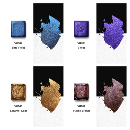 Watercolor Paints – Metallic Collector's Edition (24 colors) PE7