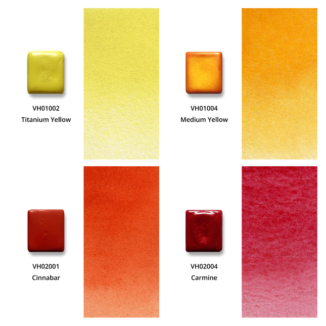 Watercolor Paints - Premium Edition - Honey - Artist 24-pack - PE6
