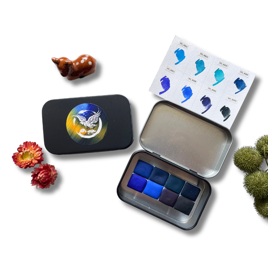 Aquarellfarben – Starter Edition (8 Farben mit Box) S14