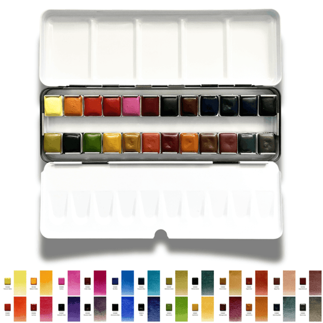 Artist's Honey – Premium Watercolor Edition (24 colors) PE6