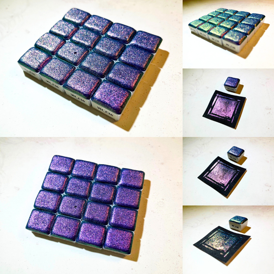 Aquarellfarben – Chamäleon Sammleredition (24 Farben) PE9