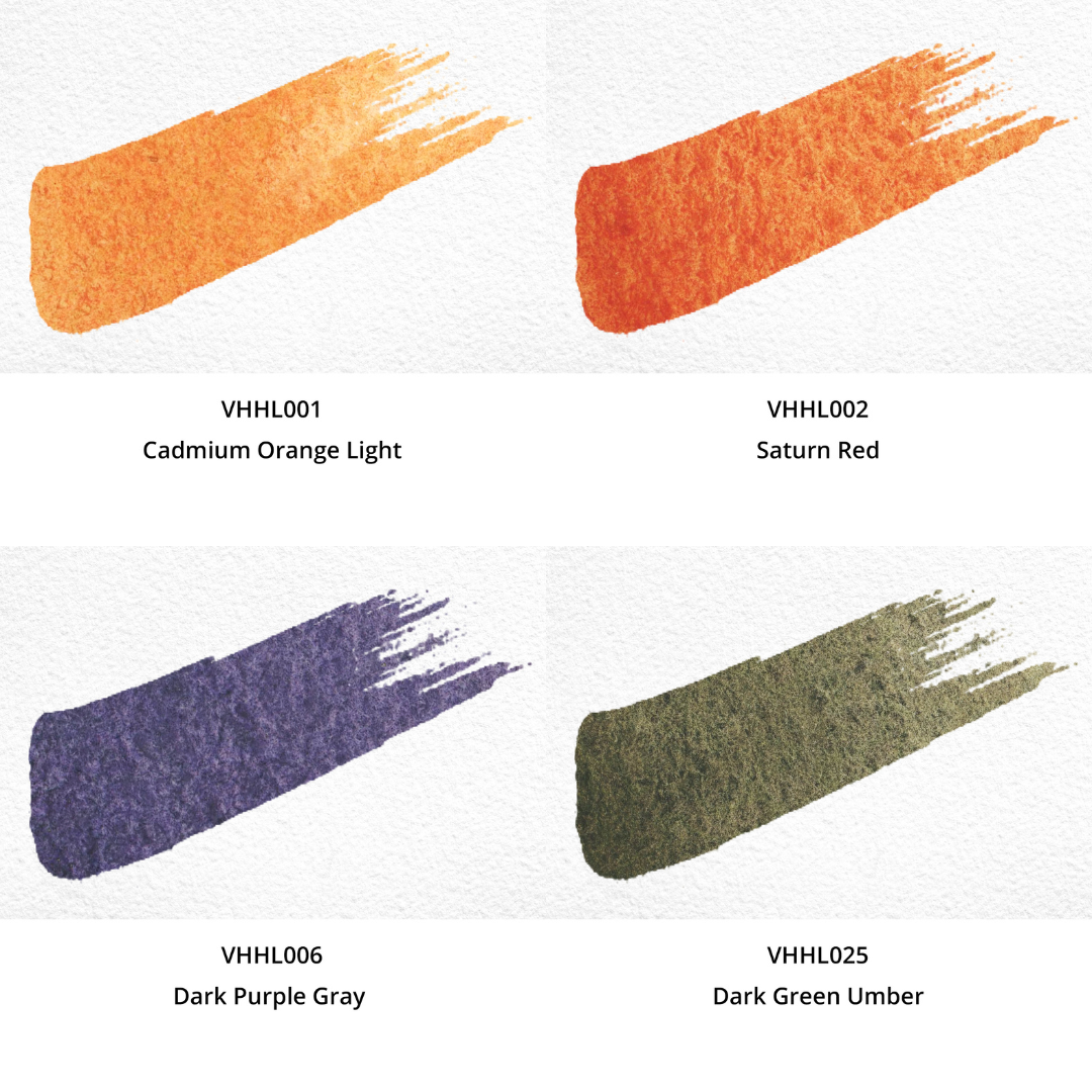 Watercolor Paints - Honey - Limited Edition (24 Colors) PE13