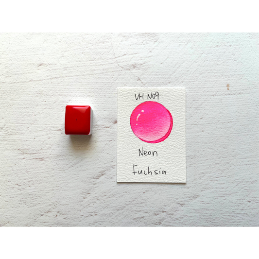 Watercolor Paints - Neon - Fuchsia - VHN09