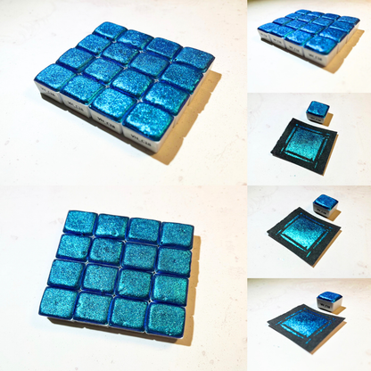 Aquarellfarben – Chamäleon Edition (12 Farben mit Box) C1