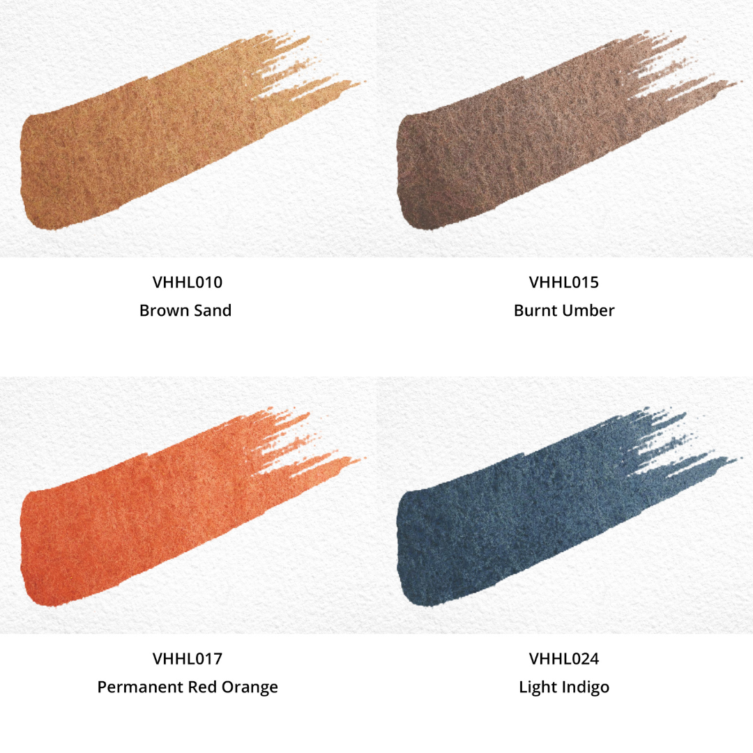 Watercolor Paints - Honey - Limited Edition (12 colors with box) L9