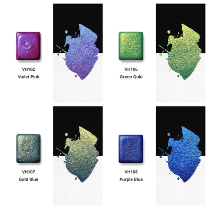 Watercolor Paints – Metallic Edition (12 colors with box) M33