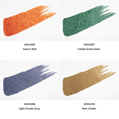 Watercolor Paints - Honey - Limited Edition (12 colors with box) L8