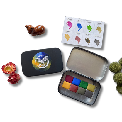 Aquarellfarben – Starter Edition (8 Farben mit Box) S20