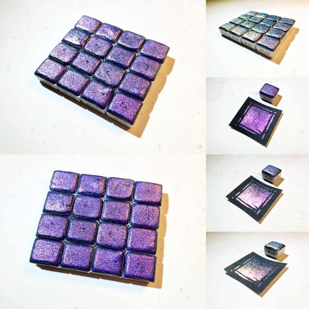 Aquarellfarben – Chamäleon Edition (12 Farben mit Box) C1