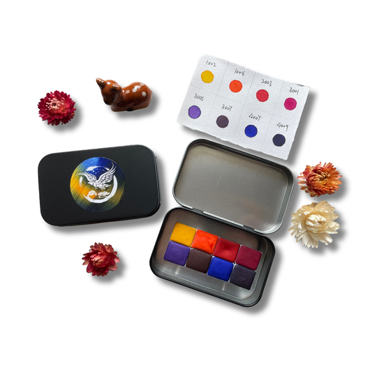 Aquarellfarben – Starter Edition (8 Farben mit Box) S22