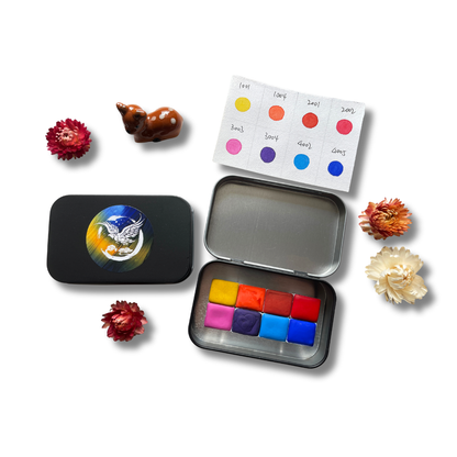 Aquarellfarben – Starter Edition (8 Farben mit Box) S23