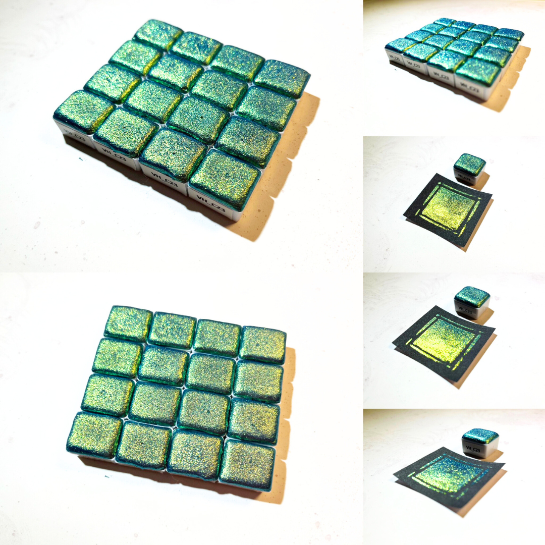 Aquarellfarben – Chamäleon Edition (12 Farben mit Box) C1