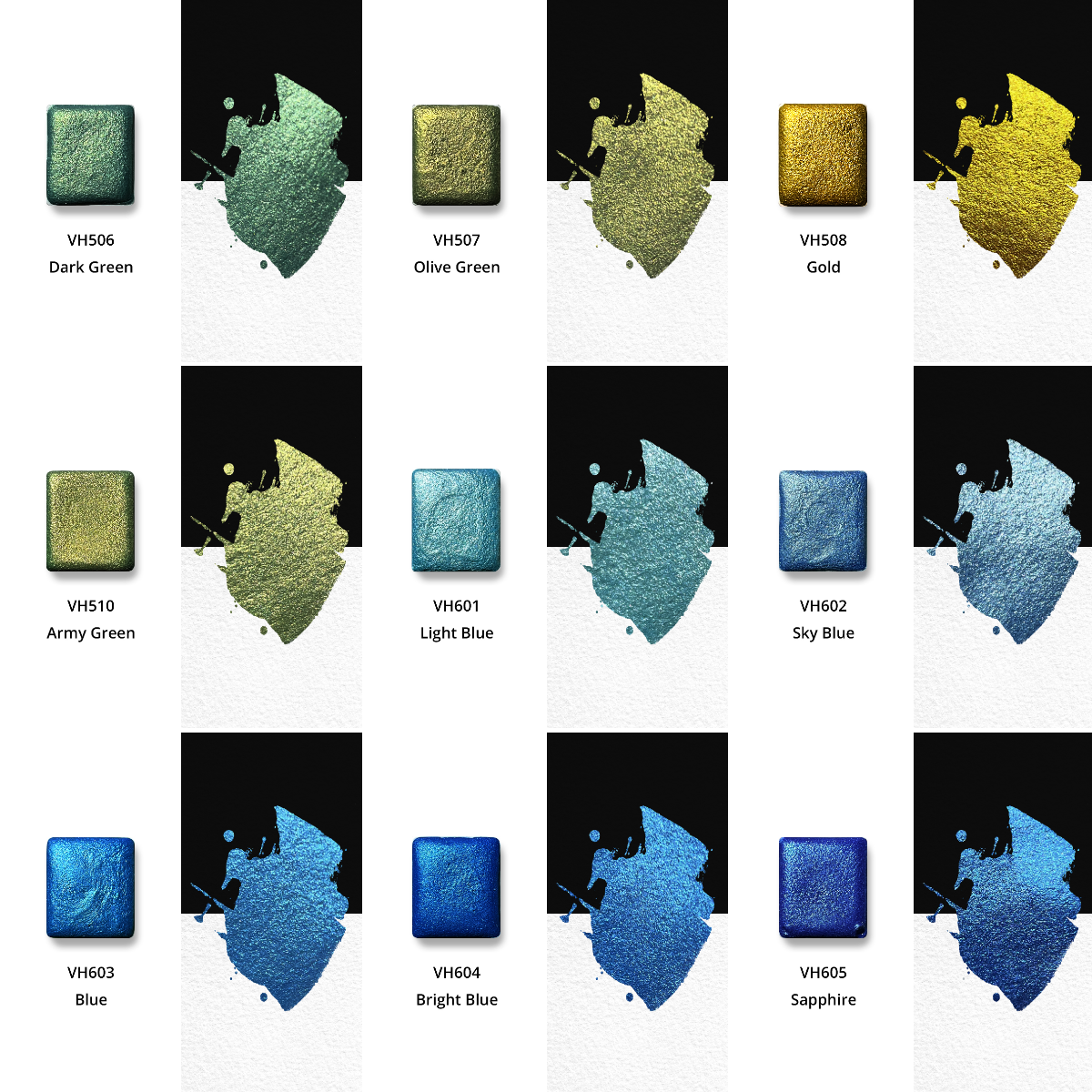 Kingdom of Color – Metallic Master Collection (64 colors) M21