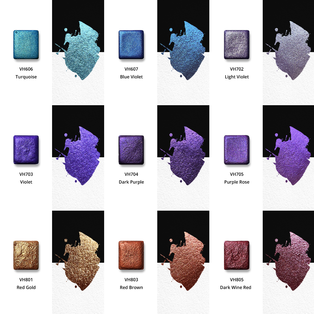 Kingdom of Color – Metallic Master Collection (64 colors) M21