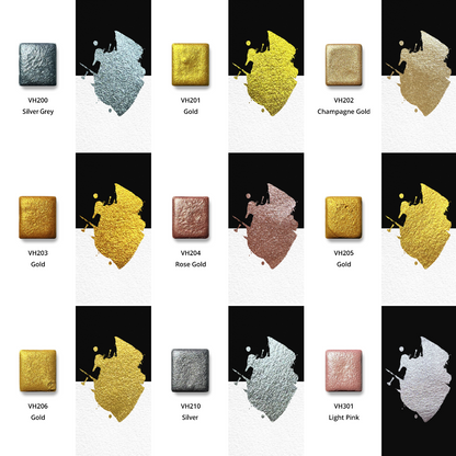 Watercolor Paints – Metallic Edition (72 colors without box) M30