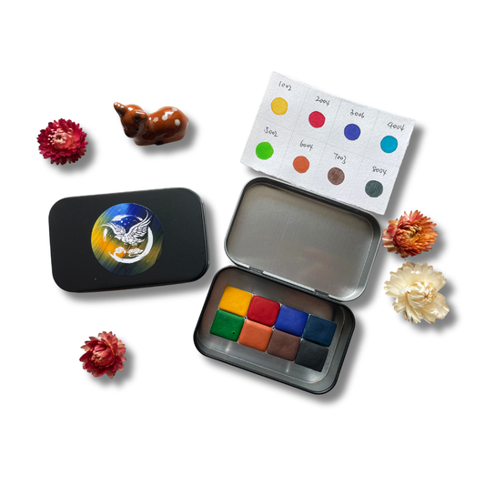 Aquarellfarben – Starter Edition (8 Farben mit Box) S25