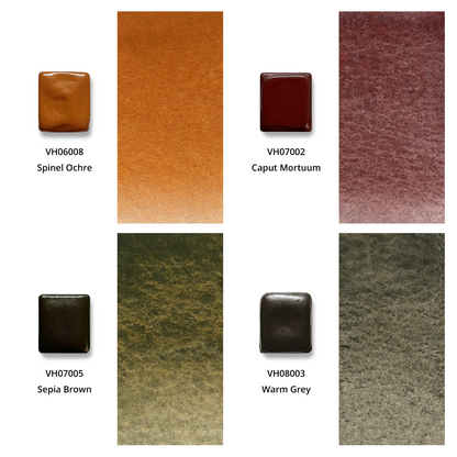 Watercolor Paints – Honey Edition – Landscape – (12 colors with box) H12