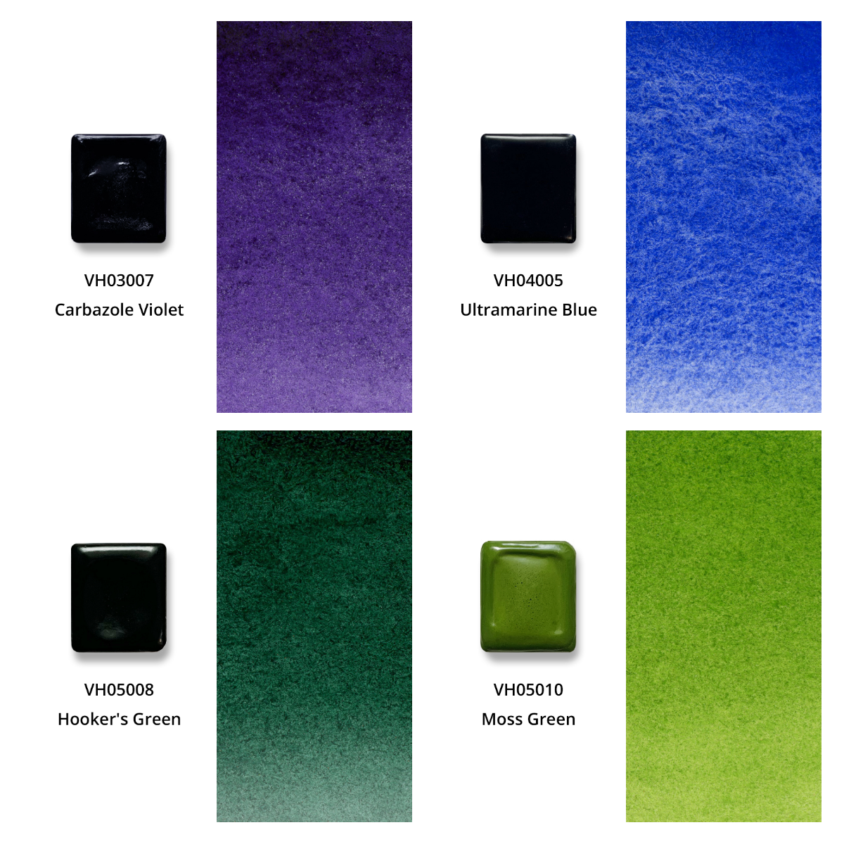 Watercolor Paints – Honey Edition – Flora – (12 colors with box) H15