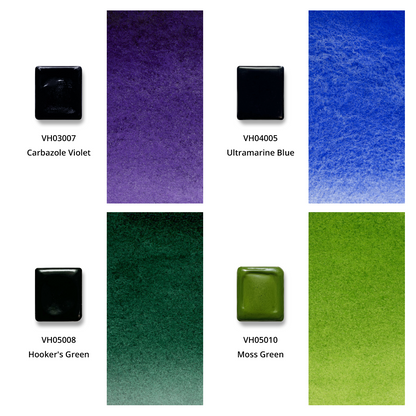 Watercolor Paints – Honey Edition – Flora – (12 colors with box) H15