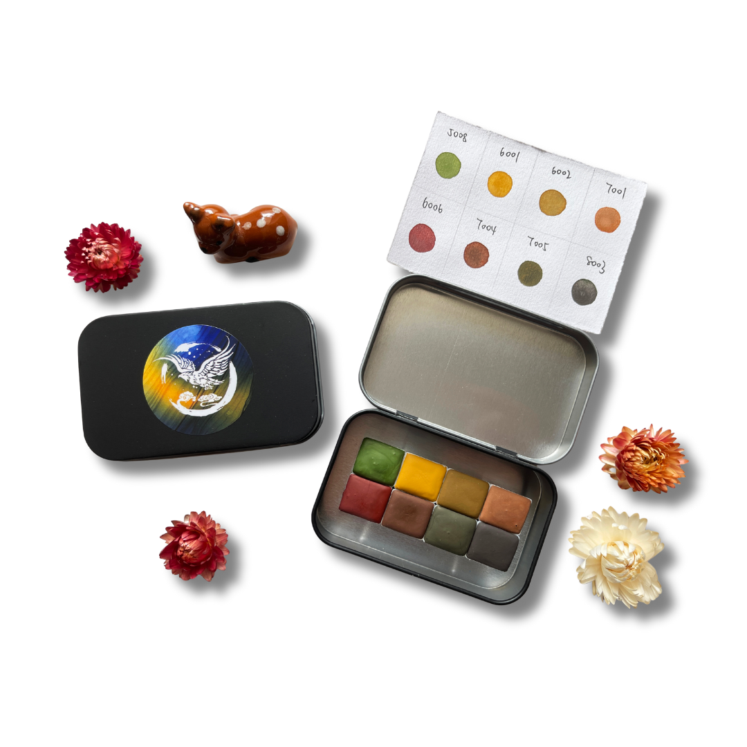 Aquarellfarben – Starter Edition (8 Farben mit Box) S26