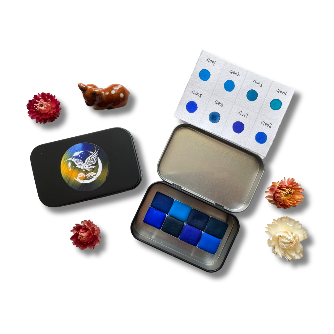 Aquarellfarben – Starter Edition (8 Farben mit Box) S27