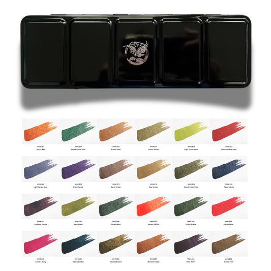 Meaning of Colors – Limitierte Premium Aquarell Edition (24 Farben) L6